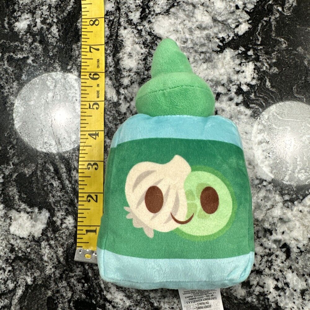 Disney Munchlings Plush Doll Street Food Tastziki Sauce Bottle Sidekick Buddy 7"